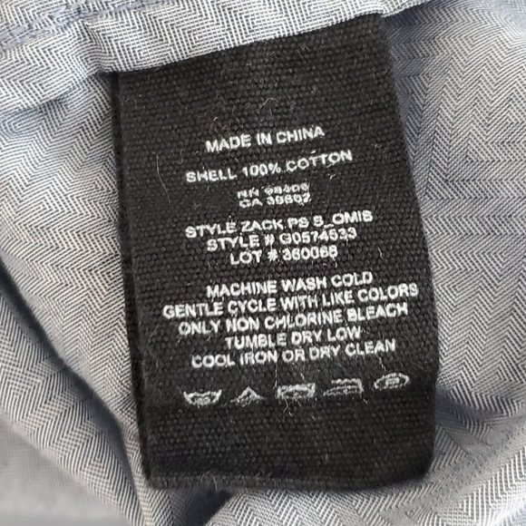 THEORY zack casual shirt gray Sz XL - Picture 6 of 6